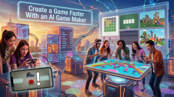 Create a Game Faster With an AI Game Maker
